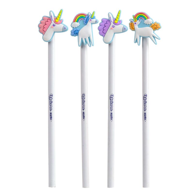 Einhornmagie – Bleistift mit PVC-Oberseite