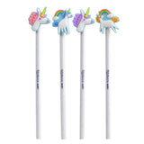 Einhornmagie – Bleistift mit PVC-Oberseite