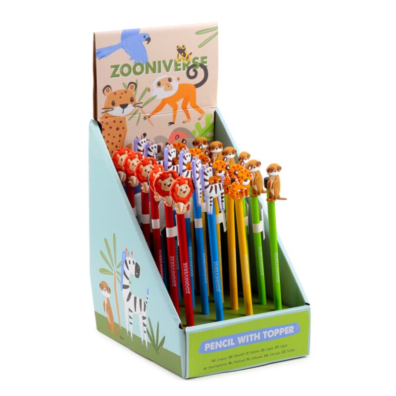 Zooniverse – Bleistift mit PVC-Oberseite