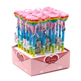 Regenbogenherz - Radierstift