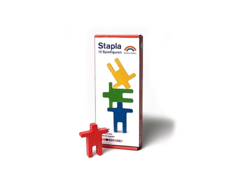 Neue Freunde Stapla - Spielfiguren - Regenbogen