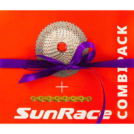 Spanninga Sunrace Combipack CSRS0 10V HG 11-28T mit Kette CN10A