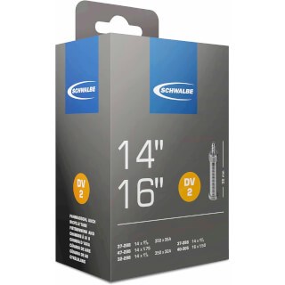 Schwalbe Innenrohr 14 16 Zoll (37-288 40-305) DV 32 mm