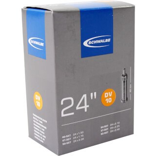 Schwalbe Innenrohr 24 x 1,50 2,40 Zoll (40 62-507) DV 40 mm