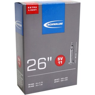 Schwalbe Innenrohr Sv11 Extra Light 26 20 25-559 571 mm 40 mm Ventiel