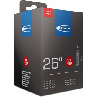 Schwalbe Innenrohr SV13J, Fatbike 26 x 3,50-4,80. Etro 90 120-559, Ventil: Sclaverand French 40 mm