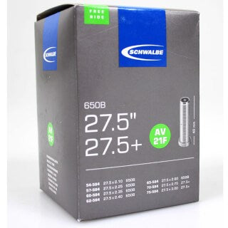 Schwalbe bannenzegen Tube Av21f 27.5 Frerid 545-584 IB