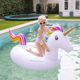 Traumlandschaft | Weißes aufblasbares Einhorn xxl
