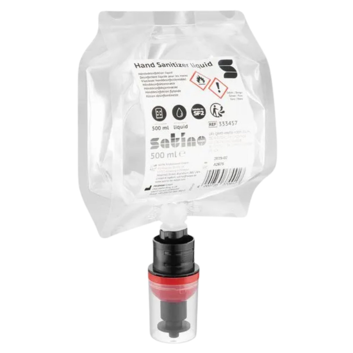 Satino Desinfektionsmittel flüssige Händedesinfektion (6x 500ml)
