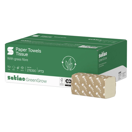 Satino Greengrow Handtuch 2-lagig 25x23cm (3210 Stück)