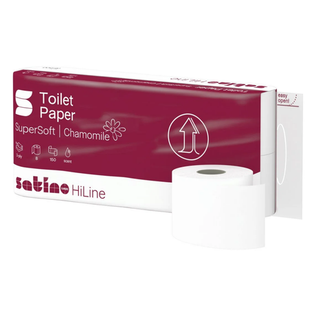 Satino Prestige Supersoft Toilettenpapier 3-lagig (8x150 Blatt)