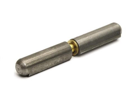 Imp-Schweißscharnier flach 60x10mm aus blankem Stahl