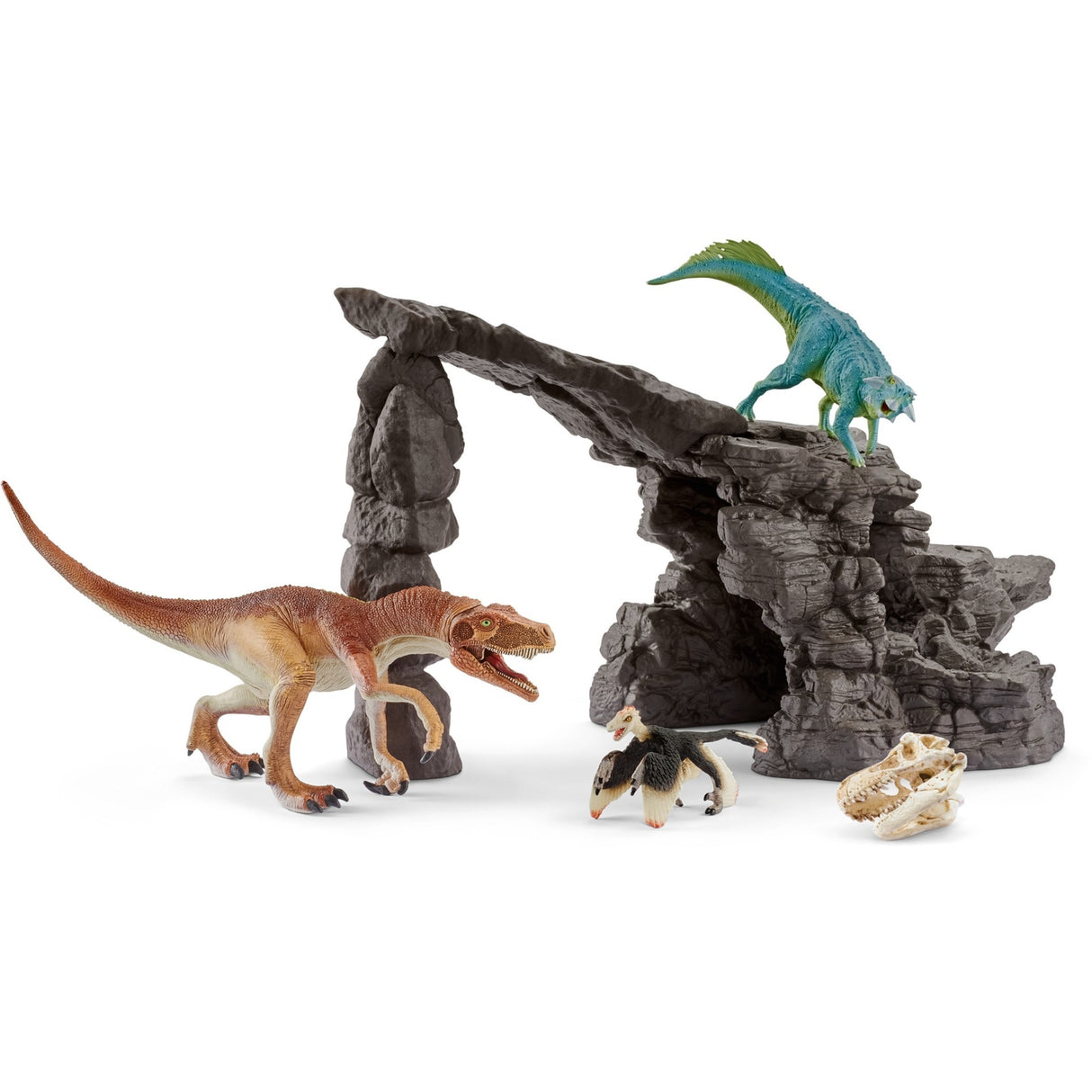 Schlich Dinosaurier spielt mit Höhle 41461