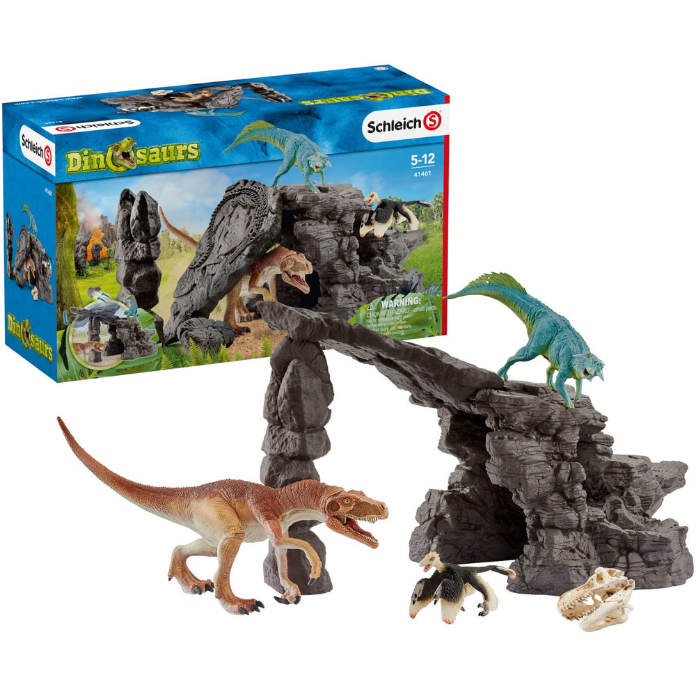 Schlich Dinosaurier spielt mit Höhle 41461