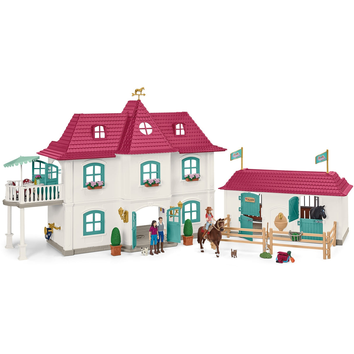 Schleich Horse Club Pferdehof am Seeufer
