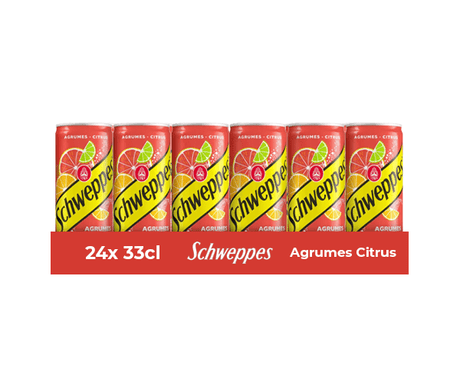 Schweppes Agrumes Dose 33cl (4x 6er-Pack)