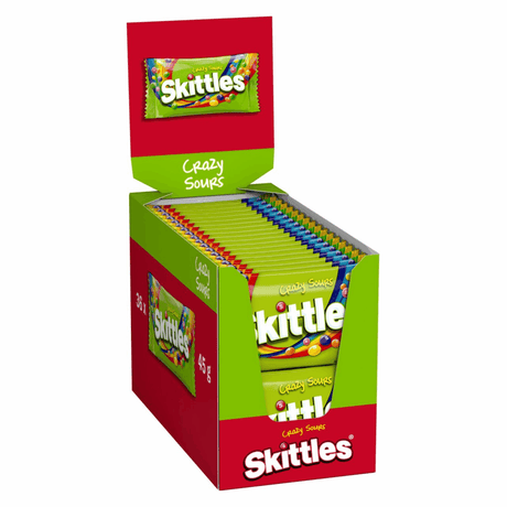 Skittles Crazy Sours Beutel (36x 45gr)
