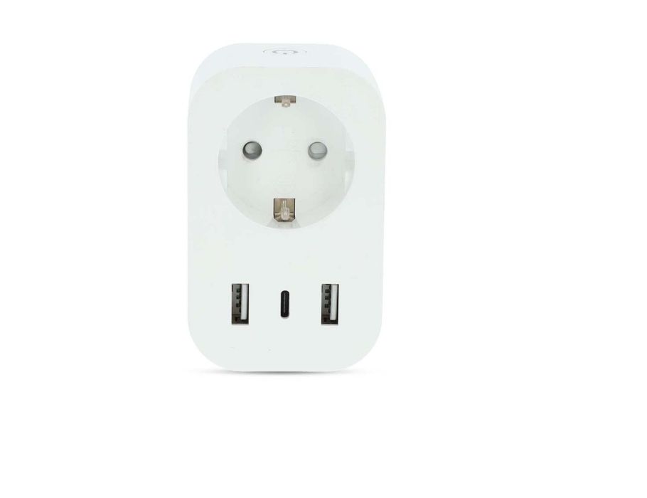 Nedis Smartlife Smart Plug – mit USB-A und USB-C