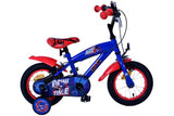 Sonic Prime Prime Prime Children's Bike Boys 12 Inch Blue Red Two Hand Brakes