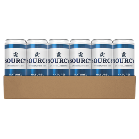Sourcy blauw sleek blik (24x 33cl)