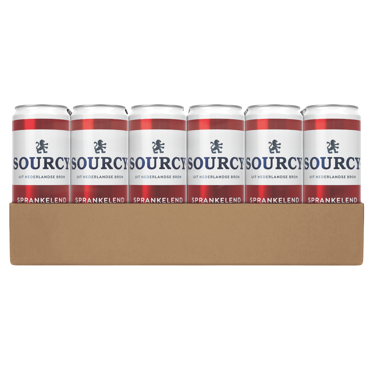 Saures rotes Mineralwasser mit Kohlensäure (24x33cl)