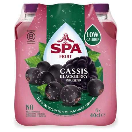 Spa-Frucht Cassis Brombeere Haustier (6x400ml)