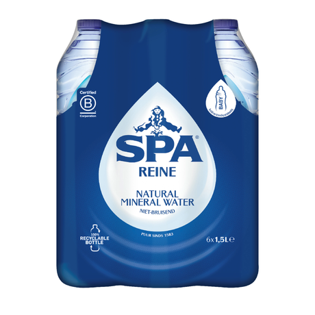 Spa reine blaue Kappe (6x 1,5 Liter)