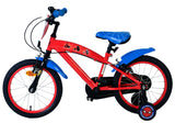 Spiderman Spider-Man Kinderfahrrad – Jungen – 16 Zoll – Blau Rot – Zwei Handbremsen