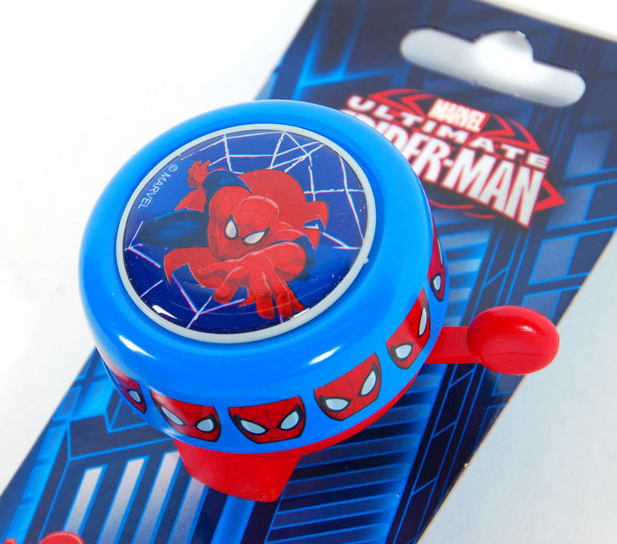 Marvel Bicycle Bell Bell Spider-Man Blue Red 54 mm