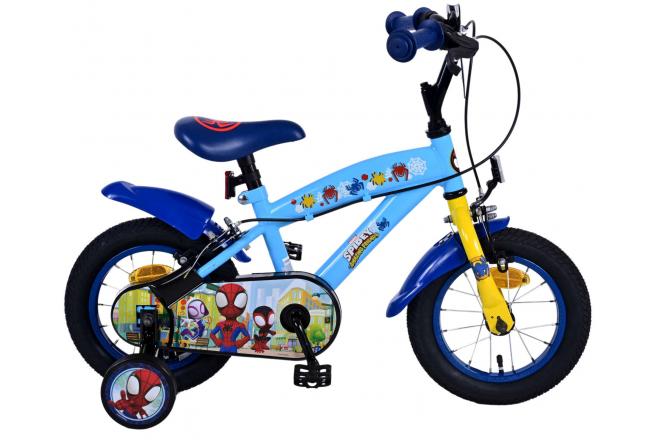 Spidey et ses incroyables amis Spidey Children's Bike Boys 12 pouces Blue Two Hand freins