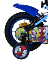 Spidey i jego niesamowici przyjaciele Spidey Children's Bike Boys 12 -calowe Niebieskie Dwupręte hamulce ręczne