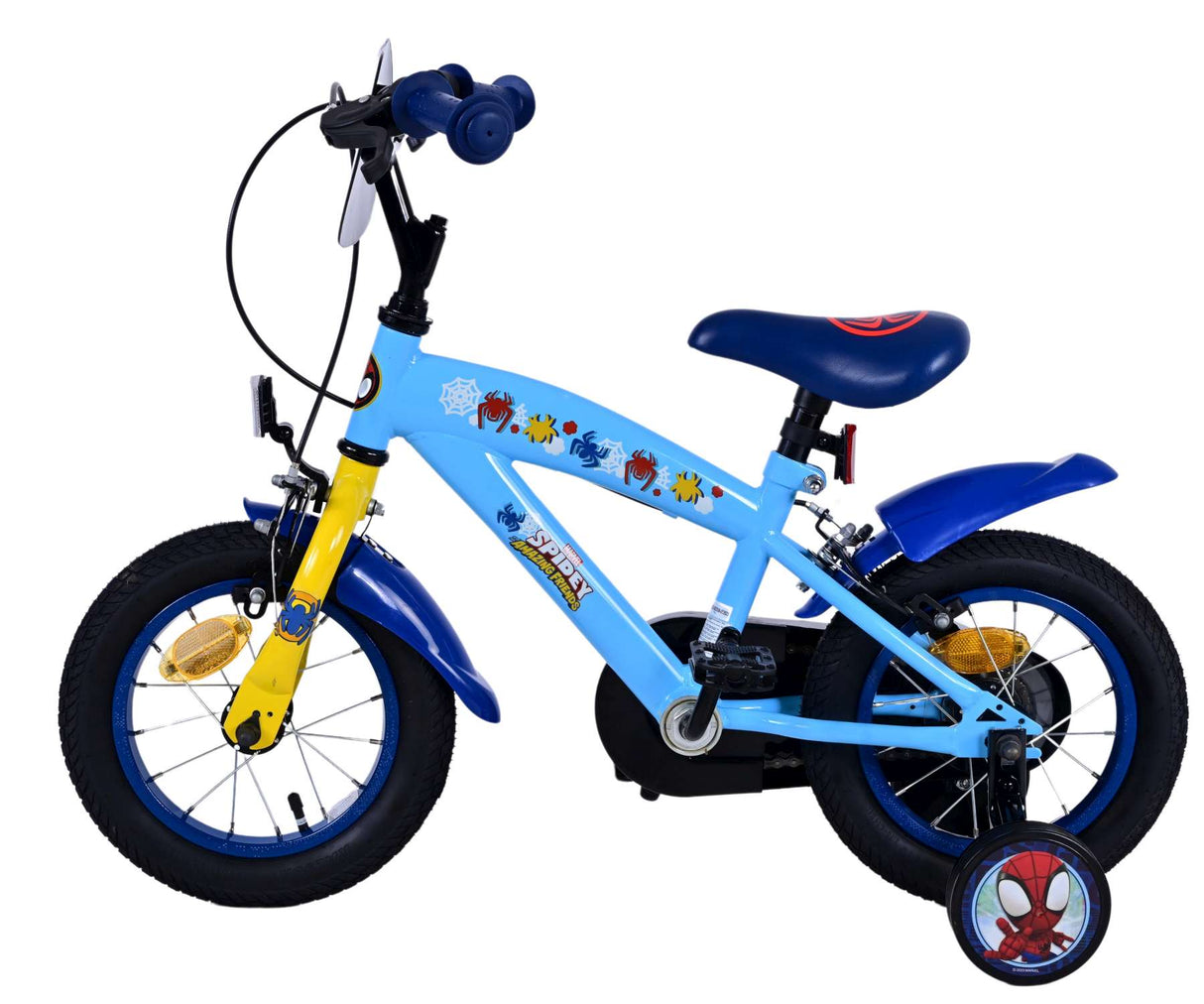 Spidey und seine erstaunlichen Freunde Spidey Children's Bike Boys 12 Zoll blau zwei Handbremsen