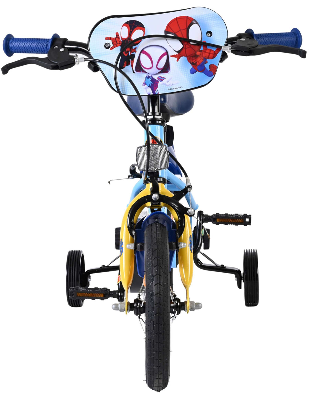 Spidey und seine tollen Freunde Spidey Kinderfahrrad – Jungen – 12 Zoll – blau – zwei Handbremsen