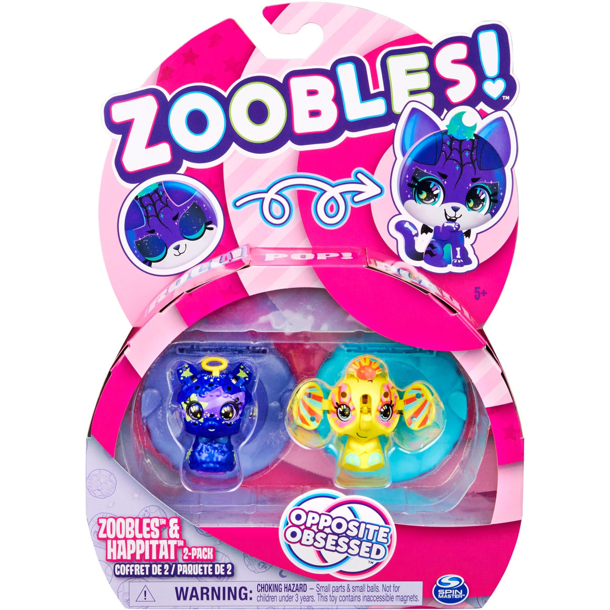 Spin Master Zoobles Starlight Llama Elefant