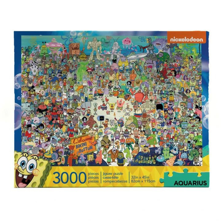Verschiedene Spongebob-Puzzle-Bikiniunterteile