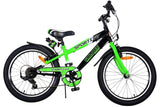 Volare Sportivo Bike para bicicletas para niños de 20 pulgadas Green 7 engranajes