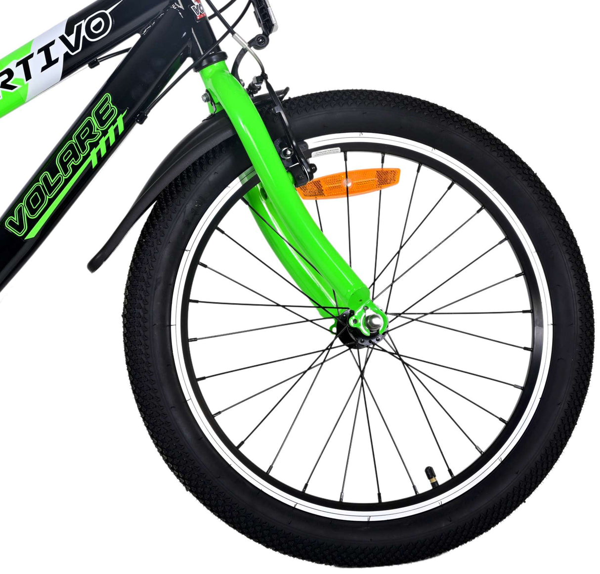 Volare Sportivo Bike para bicicletas para niños de 20 pulgadas Green 7 engranajes