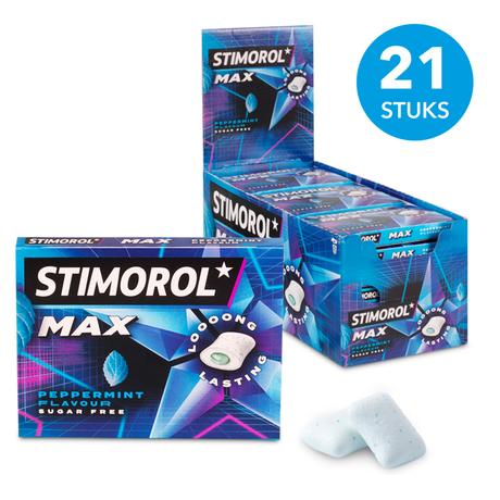 Stimorol max Pfefferminze (21x 20gr)