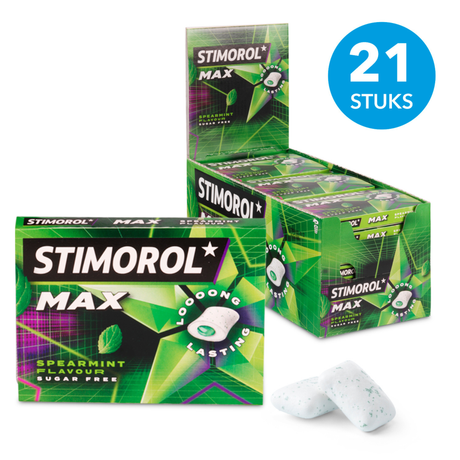 Stimorol max grüne Minze (21x 20gr)