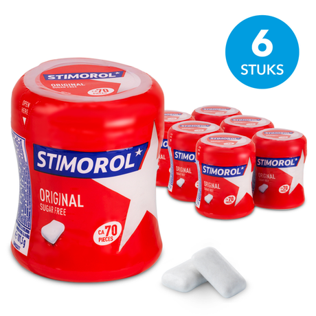 Stimorol Originalflasche (6x 80gr)