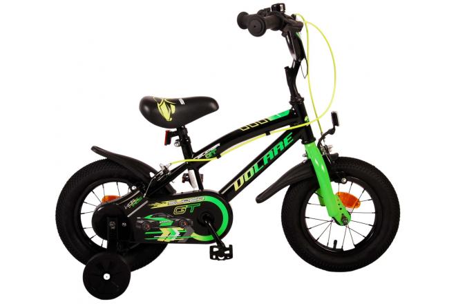 Volare Super GT Children's bike Boys 12 inch green Two hand brakes