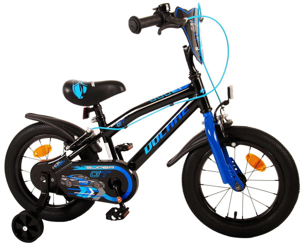 Bike infantil Volare Super GT - Niños - 14 pulgadas - Azul - Dos frenos de mano