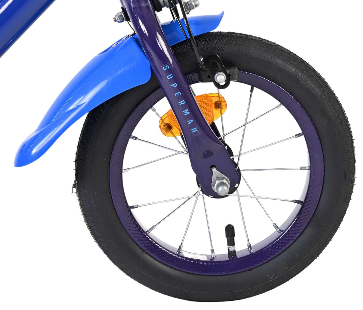 Superman Kinderfahrrad - Jungen - 12 Zoll - Blau