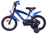 Superman Kinderfahrrad - Jungen - 14 Zoll - Blau