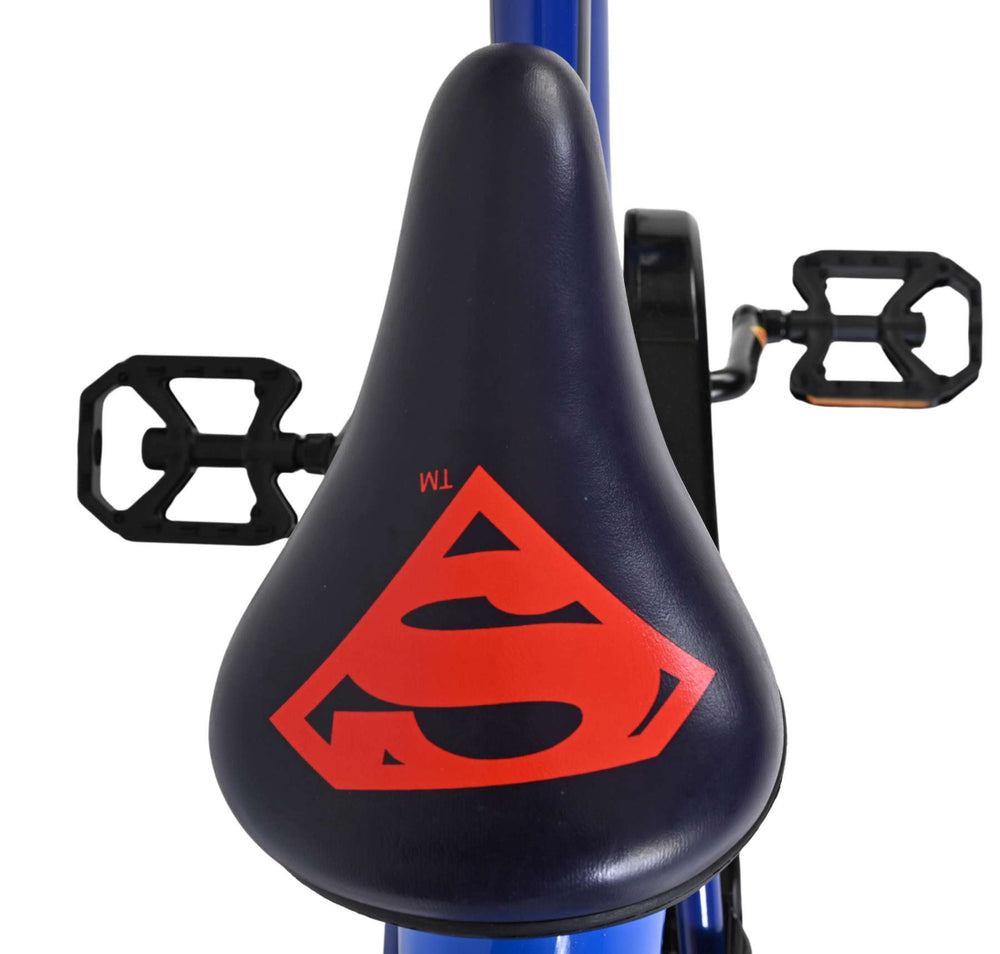 Superman Kinderfahrrad - Jungen - 16 Zoll - Blau