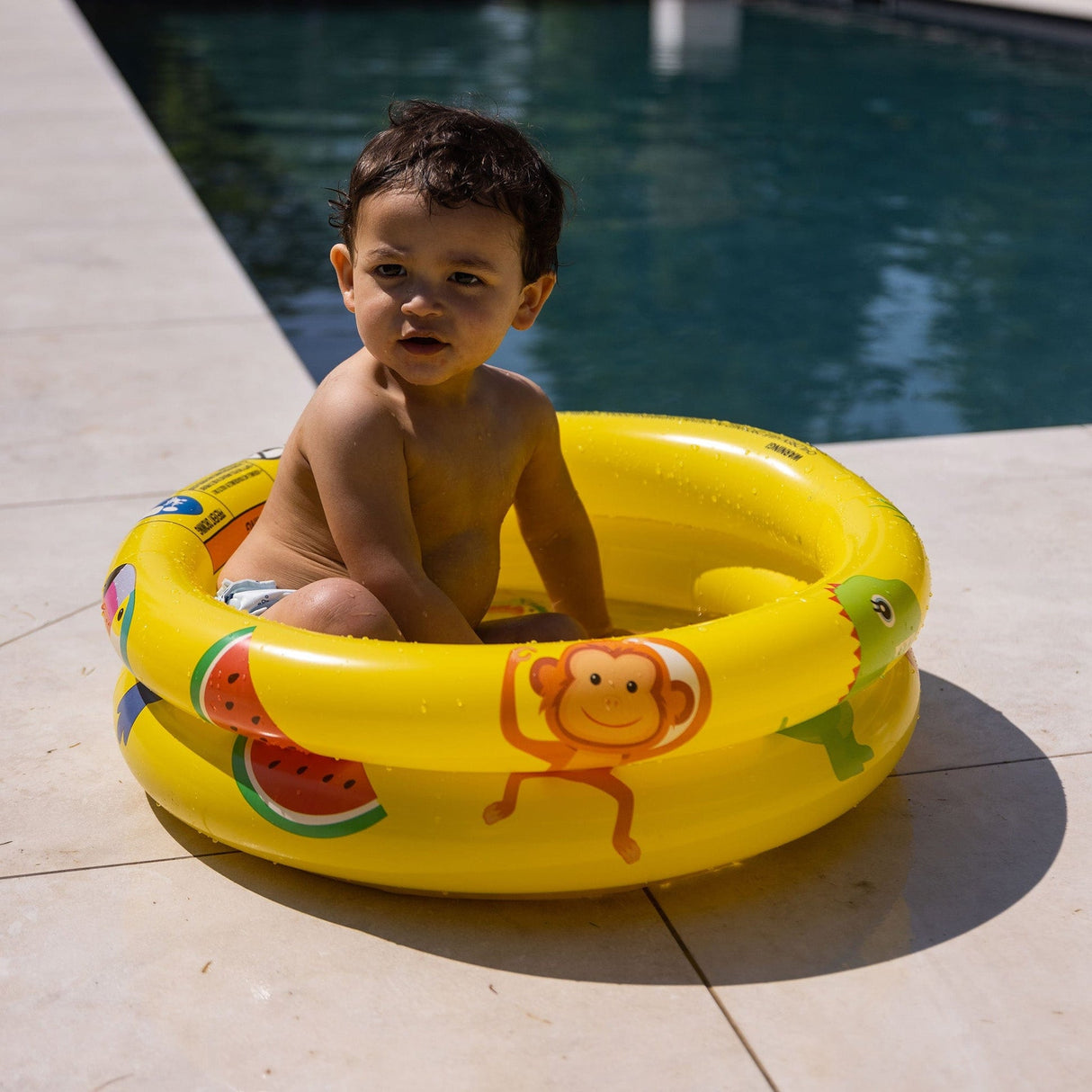 Goldene Safari | Babybecken gelb ø 60 cm