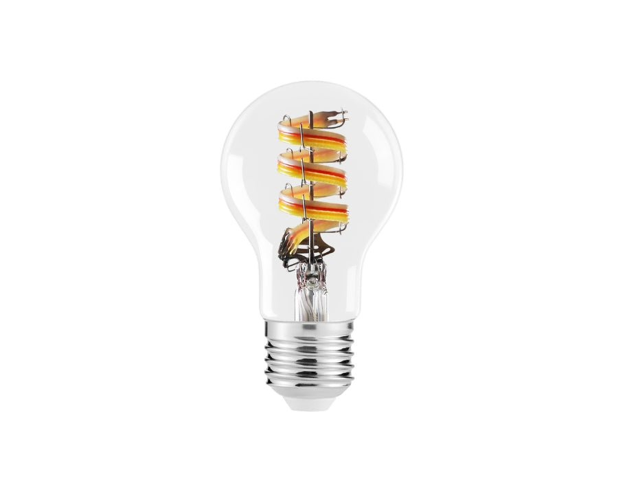 Sylvania Sylsmart – LED-Lampe E27 – Glühbirne – klar – 470 lm – 2700–6500 K – RGBW – dimmbar