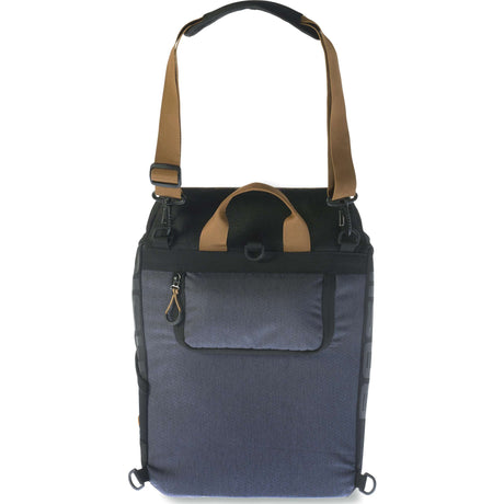 Basilikum Miles Bicycle Rucksack - Multifunktionaler grauer Fahrradbeutel für Männer - 17l - Hook -on -System