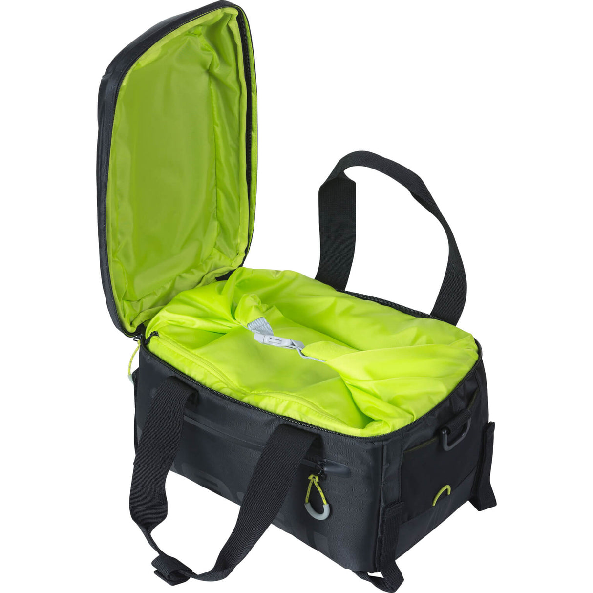 Basil Miles Trunkbag Sporty Black Buggage Business Bag pour les fonds sportifs 7L Black Lime