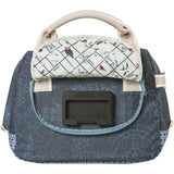 Basil Bohème City Bag Blue, elegancka ręka, ramiona, torba kierownicy, odporna na wodę, zawartość 8 litrów